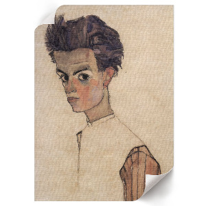 Poster na stenu Egonov autoportrét