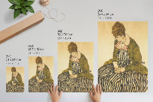 Retro plagát Edith Schiele