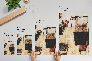 Plagát do obývačky V Neulengbachu