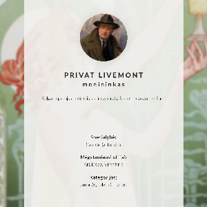 Plagát do izby Absint Robette