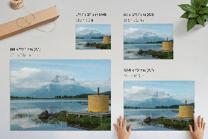 Poster Výhľad na hory