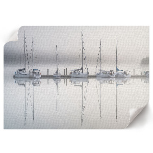 Plagát Jachty na vode