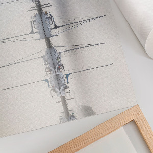 Plagát Jachty na vode