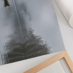 Poster Zasnená krajina