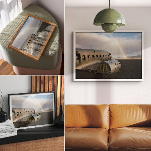 Plagát na stenu Dúha a vrak