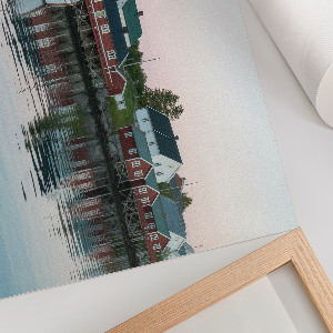 Plagát Lodžská dedina