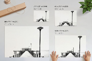 Plagát na stenu Monochromatický pokoj