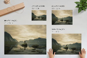 Plagát Horská krajina