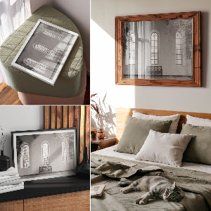 Plagát na stenu Geometrická elegancia