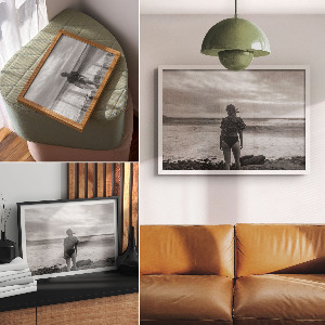 Poster Žena pri vode