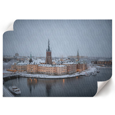 Poster Zimná panoráma