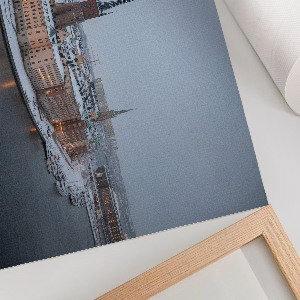 Poster Zimná panoráma