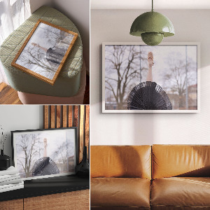 Plagát na stenu Elegantný balet