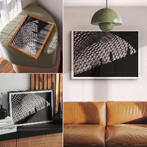 Plagát na stenu Architektonická hra