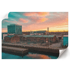 Plagát na stenu Mestský západ