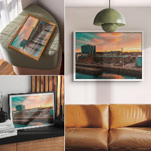 Plagát na stenu Mestský západ