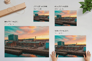 Plagát na stenu Mestský západ