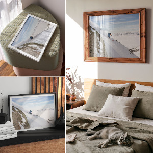 Poster Zimný zostup