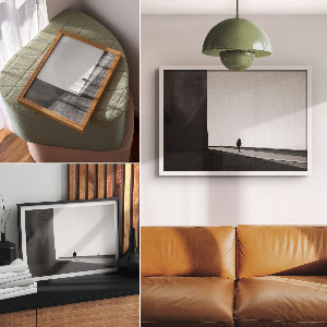 Plagát na stenu Minimalistická scéna