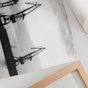 Plagát na stenu Prístavné žeriavy