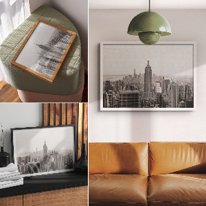 Plagát na stenu Mestská krajina