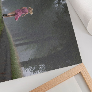 Plagát na stenu Beh lesom