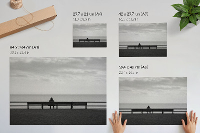 Plagát na stenu „Pokoj a reflexia”