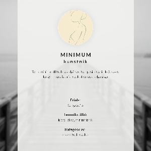 Plagát na stenu Pokoj a reflexia