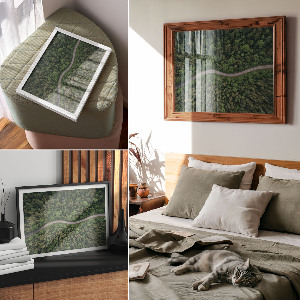 Plagát Lesná cesta