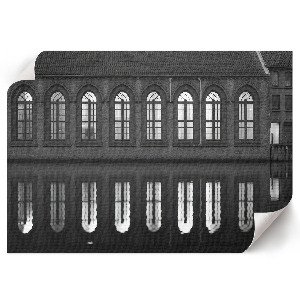 Plagát na stenu Čiernobiely odraz