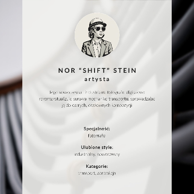 Plagát na stenu s motívom modernej fasády