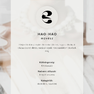 Poster „Hlava oblaku“
