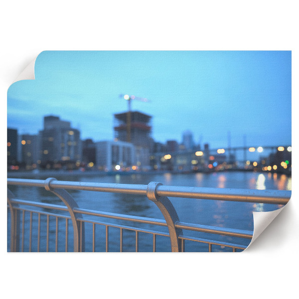 Plagát na stenu Večerné mesto