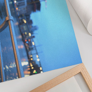 Plagát na stenu Večerné mesto