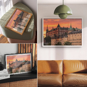 Plagát na stenu Mestský západ