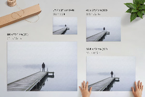 Poster Hmlistý povrch