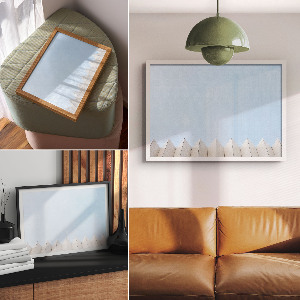 Poster Geometrická fasáda