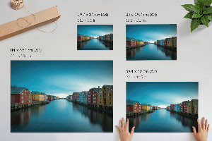 Poster Farebné budovy