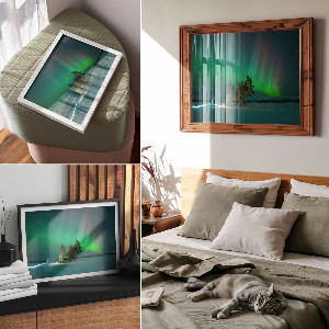 Plagát na stenu Magická polárna žiara