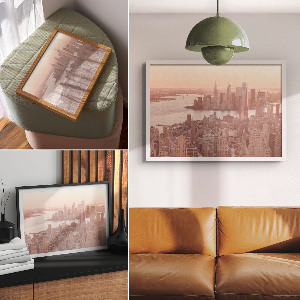 Plagát na stenu Panoráma mesta