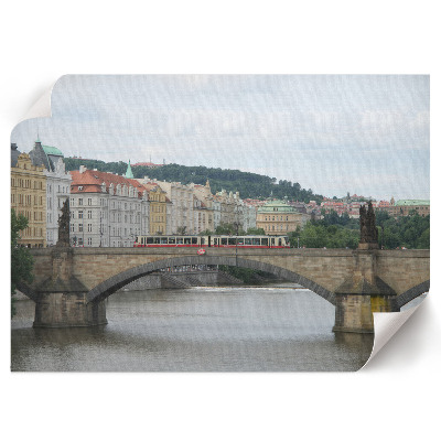 Plagát s motívom mestskej krajiny