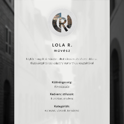 Plagát s motívom mestskej krajiny