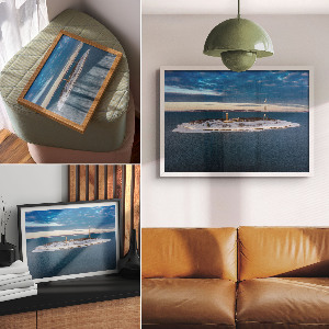 Poster Zimná krajina