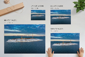 Poster Zimná krajina