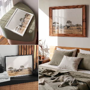 Plagát Africká savana