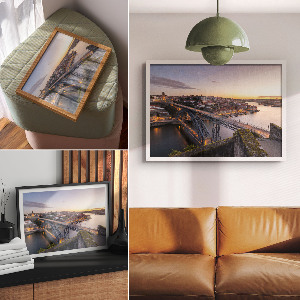 Plagát na stenu Mestský most