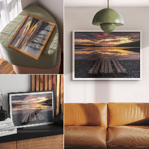 Plagát na stenu Západné jazero