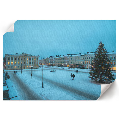 Plagát „Zimné mesto