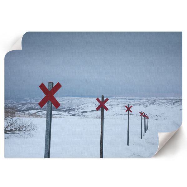 Poster Zimná krajina