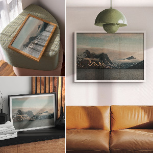 Plagát na stenu Horská panoráma